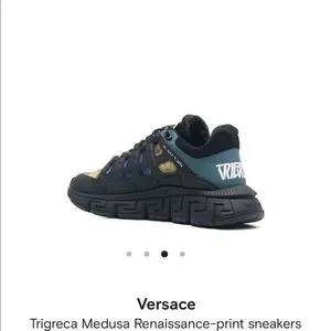 Versace | Shoes | Trigreca Medusa Renaissanceprint Sneakers 